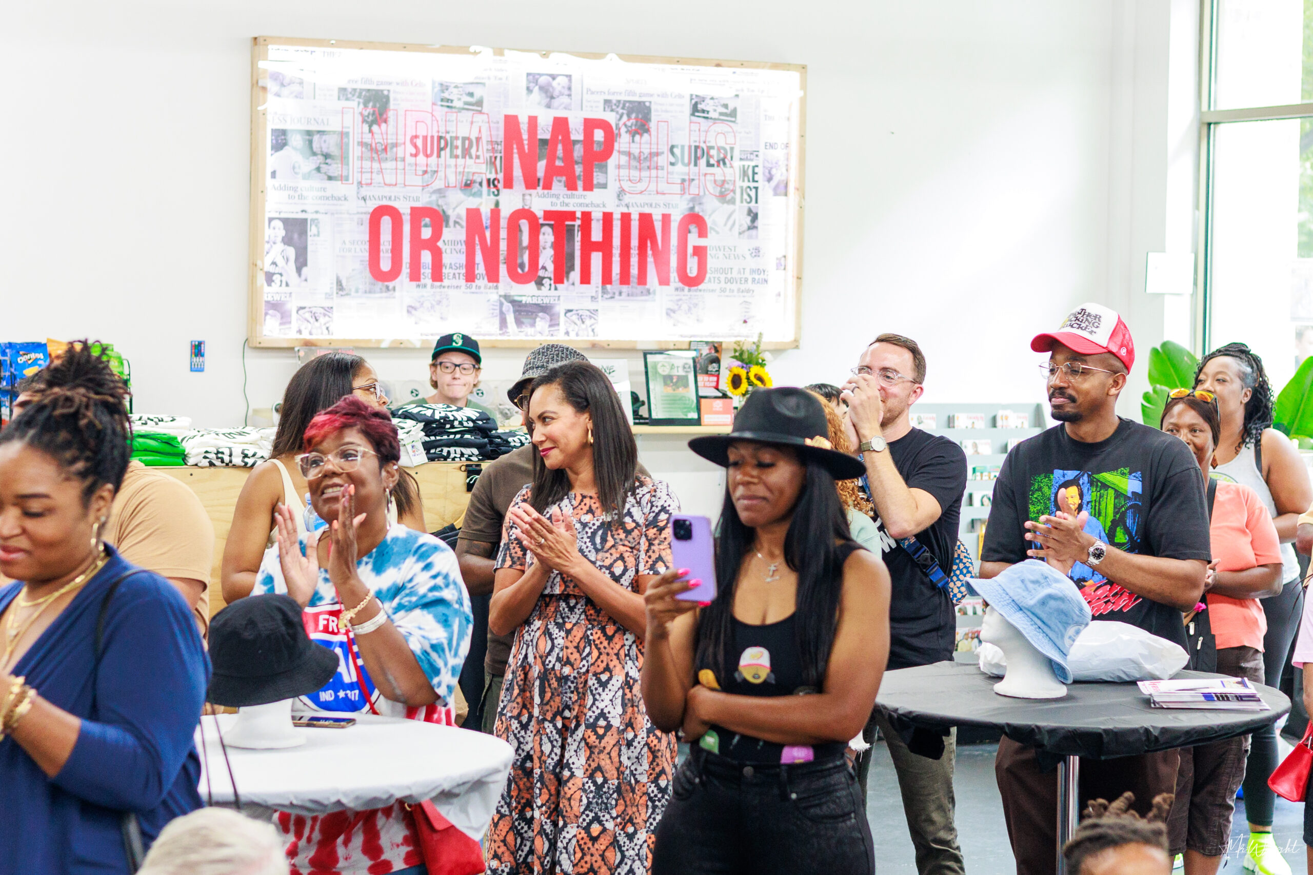 Nap or Nothing launch attendees